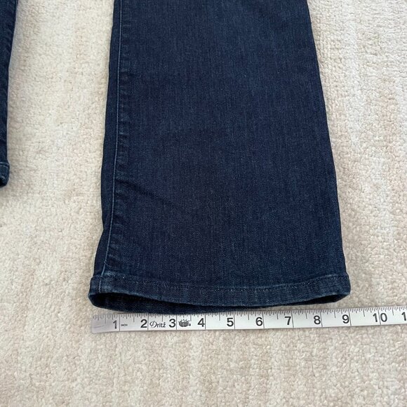 Amazon Essentials Stretch Bootcut Dark Wash Blue Jeans 18 Short - Picture 6 of 10